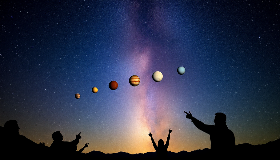 Prepare for the Celestial Spectacle: The 2025 Six Planet Alignment