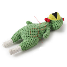 Load image into Gallery viewer, Chew Toys with Sound – Velvet Pineapple &amp; Funny Chicken Squeaker