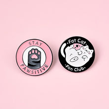 Load image into Gallery viewer, Cute/Fun Cat Pins Jewelry