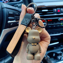 Load image into Gallery viewer, Cute Keychain Bear Charm