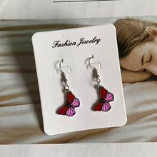Load image into Gallery viewer, Beautiful Make-A-Wish Butterfly Pendant