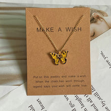 Load image into Gallery viewer, Beautiful Make-A-Wish Butterfly Pendant