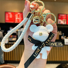 Load image into Gallery viewer, Cute Keychain Bear Charm
