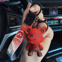 Load image into Gallery viewer, Cute Keychain Bear Charm