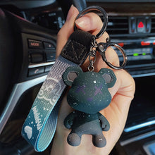 Load image into Gallery viewer, Cute Keychain Bear Charm