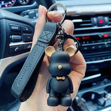 Load image into Gallery viewer, Cute Keychain Bear Charm