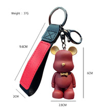 Load image into Gallery viewer, Cute Keychain Bear Charm