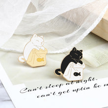 Load image into Gallery viewer, Cute Cat Enamel Pins