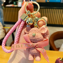 Load image into Gallery viewer, Cute Keychain Bear Charm