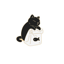 Load image into Gallery viewer, Cute Cat Enamel Pins