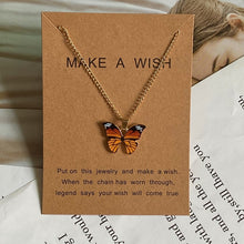 Load image into Gallery viewer, Beautiful Make-A-Wish Butterfly Pendant