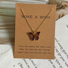 Load image into Gallery viewer, Beautiful Make-A-Wish Butterfly Pendant