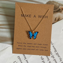 Load image into Gallery viewer, Beautiful Make-A-Wish Butterfly Pendant
