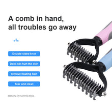 Load image into Gallery viewer, Pet Comb for Detangling, Thinning, &amp; Deshedding All Hair Types