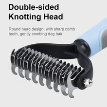 Load image into Gallery viewer, Pet Comb for Detangling, Thinning, &amp; Deshedding All Hair Types