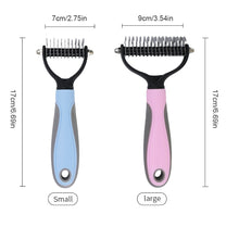 Load image into Gallery viewer, Pet Comb for Detangling, Thinning, &amp; Deshedding All Hair Types