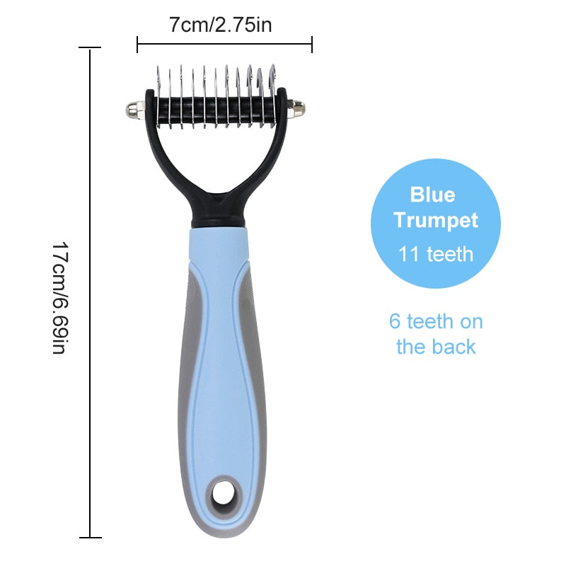 Pet Comb for Detangling, Thinning, & Deshedding All Hair Types