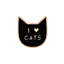 Load image into Gallery viewer, Cute Cat Enamel Pins