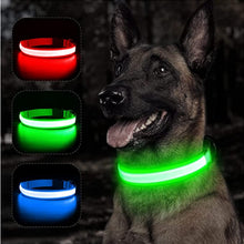 Load image into Gallery viewer, LED Dog Collar, Make Your Dogs Be Visible &amp; Safe at Night